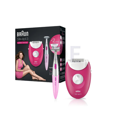 BRAUN SILK EPIL3 SE 3-420 for bikini Area