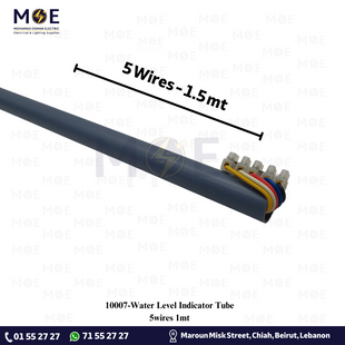 Water Level Indicator Tube 5wires 1mt | علام مياه خمس خطوط (قسطل