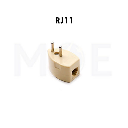 RJ11 Female to Telephone Plug Adapter | 322W