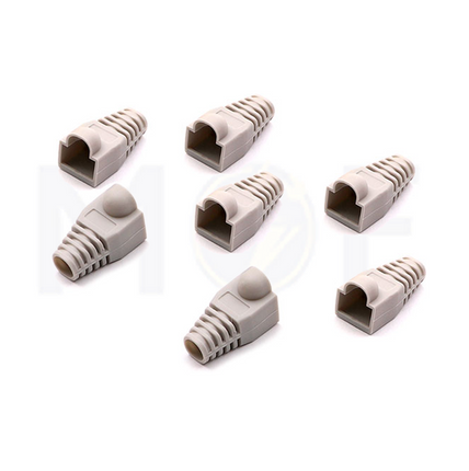Network Plug Cover |RJ45 Plug Cover (Boot) 8P8C CAT6 |HMP-001 Gray