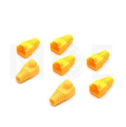 Network Plug Cover |RJ45 Plug Cover (Boot) 8P8C CAT6 |HMP-001 Yellow