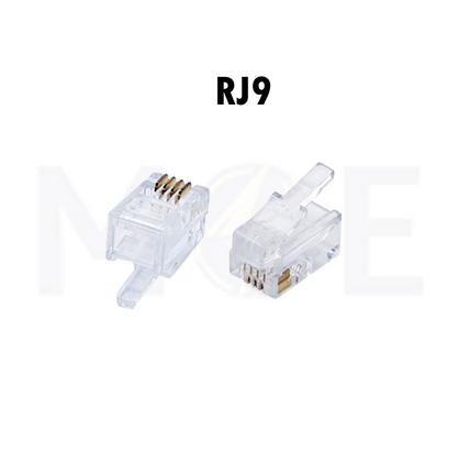 Orient Modular telephone handset Male Plug Connector RJ9 4Pin 4P4C