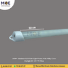 Aluminum LED Tube Light Fixture With Milky Cover Daylight DC 12V 7W 50cm | شاسي ليد رفيعة المنيوم غطا حليبي دايلايت