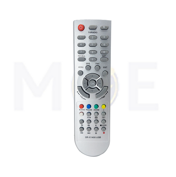 Universal SAT Remote Control Compatible with Technocome and STARSAT 1400USB | SR-X1400 USB