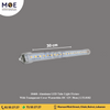 Aluminum LED Tube Light Fixture With Transparent Cover Warmwhite DC 12V 30cm | LTL0182 | شاسي ليد رفيعة المنيوم غطا شفاف ورم وايت