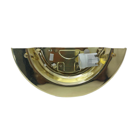 Eco Half Moon Wall Light Gold E27