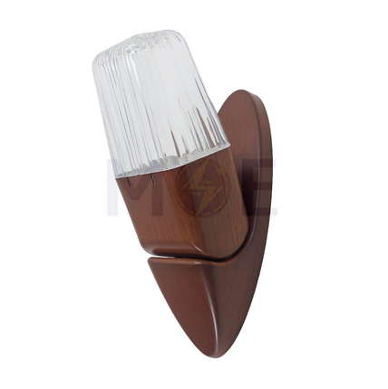 Borsan Light Fixture/Applique Plastic Walnut E27 | 00309-600