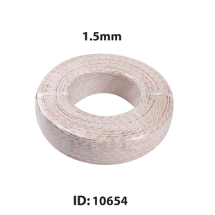 High Temperature Fiberglass Wire White / Red 500V 1.5mm | شريط حراري ابيض/احمر