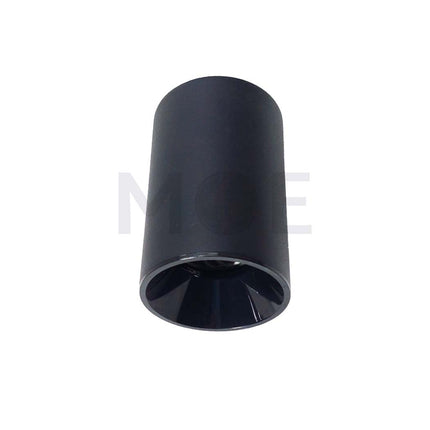 Cylinder Downlight Spotlight Frame MR16 Surface Black GU5.3 75x115mm