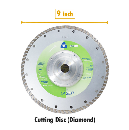 T-PRO Diamond Dry Cutting Disc 230x22.23mm | DSA5018