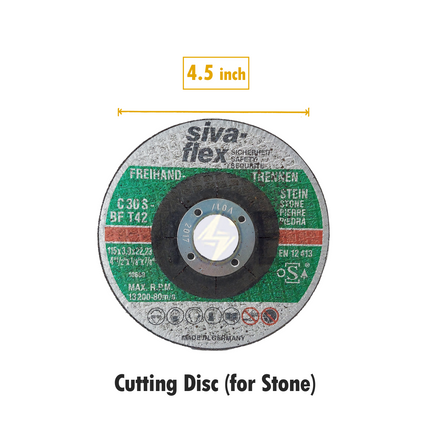 Siva-Flex Abrasive Stone Cutting Disc 115x3x22.2mm | C30S-BF T42