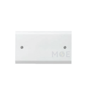Elettrocanali Plastic Cover for Flush Mount Box Square 4module | 20213 | غطاء بلاستيك مسكر لعلبة مربعة