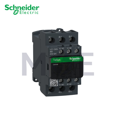 Schneider 25A 3P 3N/O 24V DC | SHNDR-LC1D25BD | كونتكتور