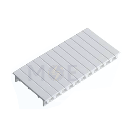 PE Blanking Strip For Distribution Board 12module | VST 220 gr-132 04 09 | سدة تابلو