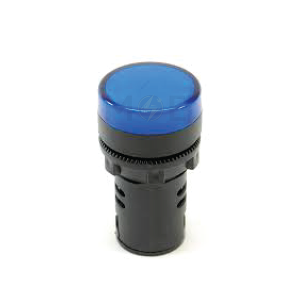 ORIENT Pilot Light / signal Lamp Blue AC/DC 12V 22mm | Temoin 22mm AD22-12V BL | لمبة اشارة ازرق