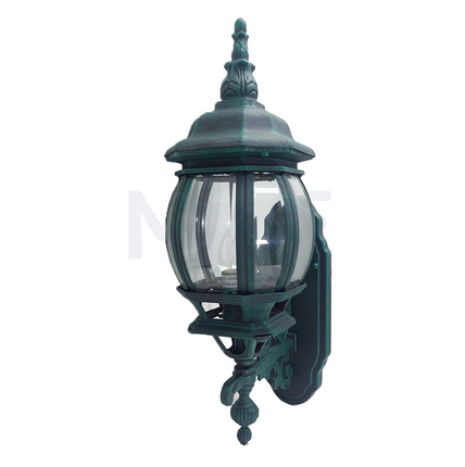 Outdoor Lantern Wall Light Green E27 50cm | FL5003D(S)