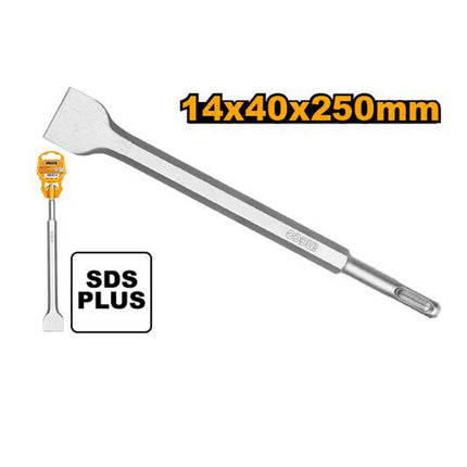 INGCO SDS Plus Flat Chisel 14x250x40mm | DBC0122502