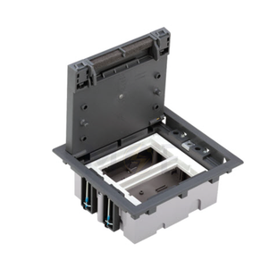 Simon CIMA Rectangular Floor Box Depth 70mm 8module | SF270/1 | علبة ارض