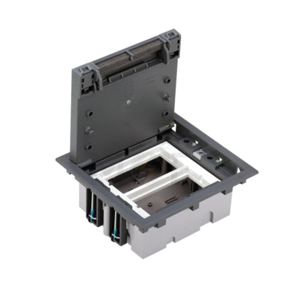 Simon CIMA Rectangular Floor Box Depth 70mm 8module | SF270/1 | علبة ارض