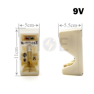 MW Battery Tester For AAA, AA, C, D, 9V & Button Cell | MW321