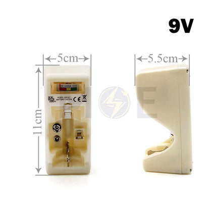 MW Battery Tester For AAA, AA, C, D, 9V & Button Cell | MW321