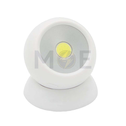 Magnetic 360deg. Rotating COB LED Work Light 180 Lumen 3xAAA