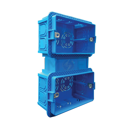 Damman Flush Mounting Box for Masonry Depth 60mm 6module | علبة مخفية طابقين