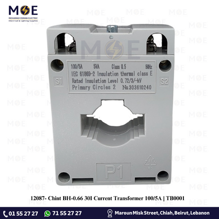Chint BH-0.66 30I Current Transformer 100/5A | TB0001 | كعكة