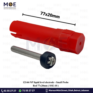 NP liquid level electrode / Small Probe Red 77x20mm | SSE-10 | بروب علام مياه احمر