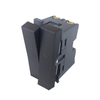 Orva Double Small 1way switch Black 1P 1module | MS30104-290 | مفتاح مجوز اسود