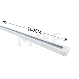 Cuperlight Surface Mounted 2 Wire Track Light Rail White 1mt
