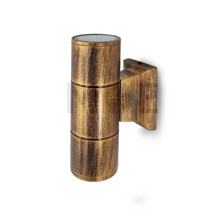 OB Outdoor UP & Down Wall Light Bronze 2xGu10 17.5cm | XG2320