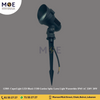 CuperLight LED Black COB Garden Spike Lawn Light Warmwhite IP65 AC 220V 20W | سبوت شك ليد بي كي اسود ورم وايت
