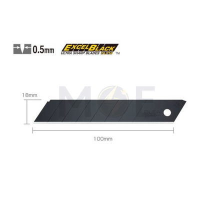 Olfa Blades Set 10Pcs LBB-10 18x100x0.5mm | LBB-10