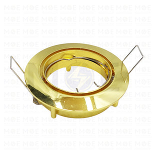 Orient Downlight / Spotlight MR16 Frame Gold Recessed Adjustable Circular 6cm | WL-101 | سبوت فارغ مدور مخفي ذهبي متحرك