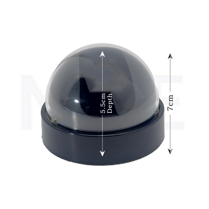 Replacement protective plastic CCTV Security Camera dome cover كاميرا وهمية بلاستيك اسود