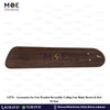Accessories for Fan Wooden Reversible Ceiling Fan Blade Brown & Red 52.5cm | اكسسوار مروحةفراش مروحة سقف خشب بني لونين
