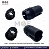 Accessories for Fan Plastic Push Nut for Fan Column Black 35mm | اكسسوار مروحةعزقة بلاستيك كبس لتثبيت عامود المروحة مع فرزتين اسود