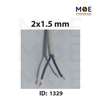 Liban Cables Multicore Cable Flexible | NYMHY 2x1.5mm | كابل مبروم شعري ابيض