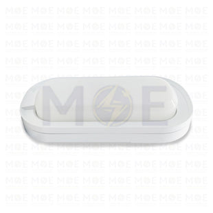 Megaman IP65 LED Oval Light Fixture/Applique WaterProof White Daylight 6500K 1600Lm 26.5x13.5x4.6cm 20W | ZDL1110