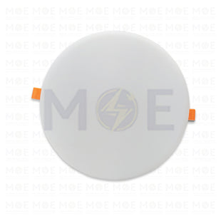 OB LED Downlight/ Panel Light White Ceiling Flush Mounted FrameLess Adjustable Circular Daylight, Warmwhite, Coolwhite 22cm 40W | سبوت ليد مدور مخفي بدون كادر متحرك ابيض دايلايت، ورم وايت، كول وايت