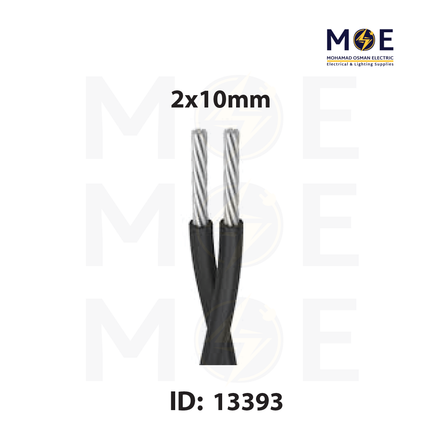 IndoAsian ABC Aluminum Cable ( Torsadé ) | EAXT 2x10mm | كابل المنيوم تورسدي