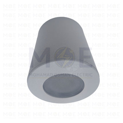 Fumagalli IP55 Franca 90 Downlight Spotlight Frame Surface Cylinder Gray GU10 MR16 95x115mm 3A7.000.000.LXU1L - سبوت فارغ ظاهر مدور شكل سيلندر ثابت رمادي (1)