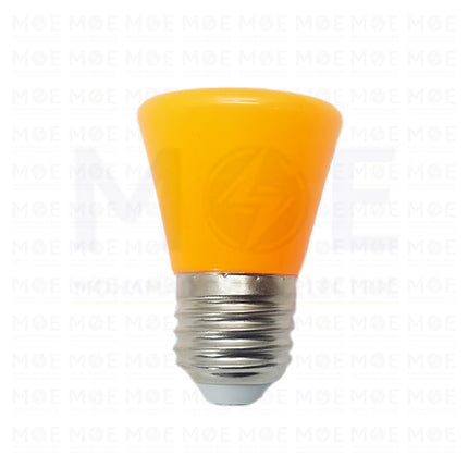 Opal LED Night Lamp Orange E27 1.5W | لمبة ليد برم نواصة اورونج