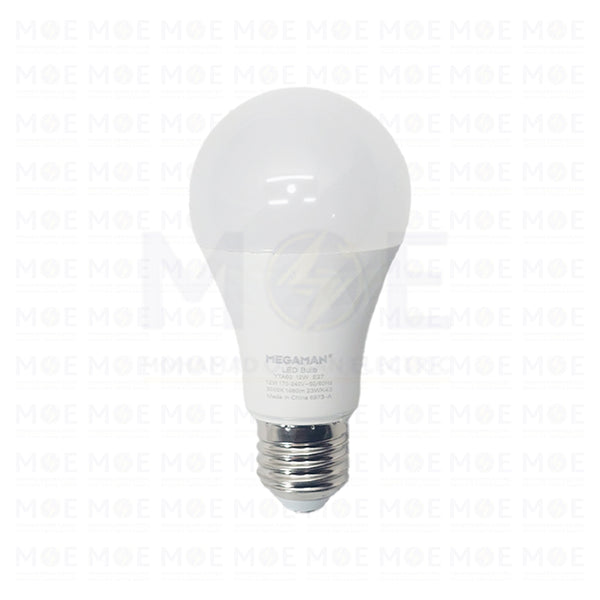 Megaman A60 LED Lamp Bulb Daylight E27 12W 1200Lm | YTA60 | لمبة ليد برم مزخرفة دايلايت