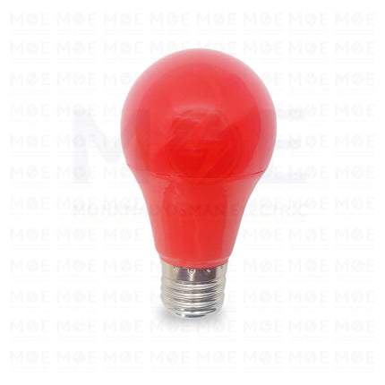 LED Lamp Bulb Red E27 9W | A60 | لمبة ليد برم بول احمر