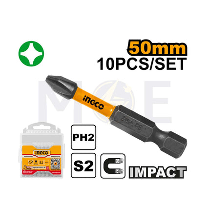 INGCO Impact Screwdriver Bit PH2x50mm | SDBIM11PH223