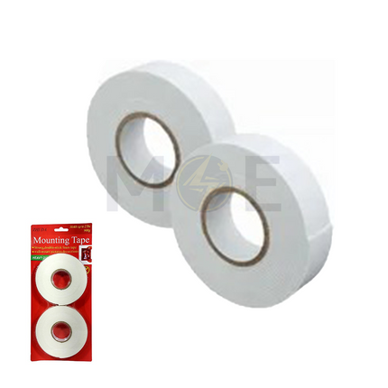 ZHIDA Double-Sided Foam Adhesive Tape 2 Pcs 20yd