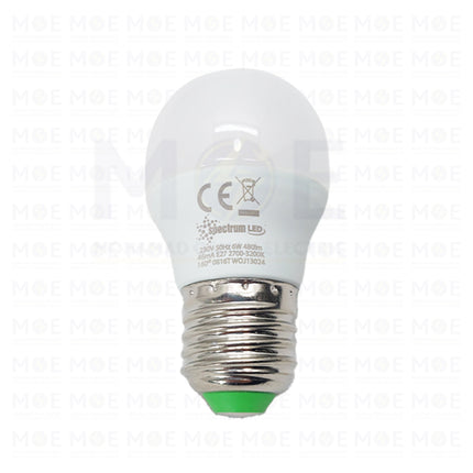 Spectrum LED Lamp Bulb WarmWhite E27 2700-3200K 480Lm 6W | WOJ13024 | لمبة ليد برم بول ورم وايت