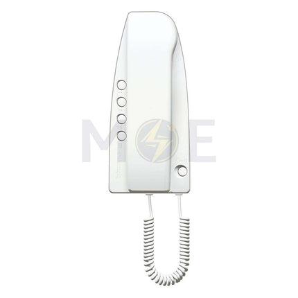 Bticino Sprint Indoor Audio Handset (Door release, Volume, +4 extra slots) for Door Phone Systems| 334202
